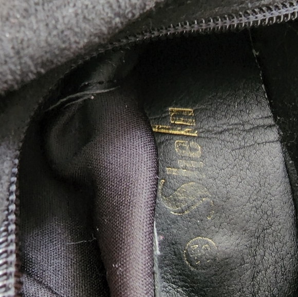 SHEIN Knee High Lace Up Suade Boots Size 8 1/2 - Picture 4 of 7